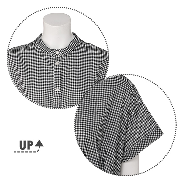 チェック半袖シャツワンピース | マタニティ・産後