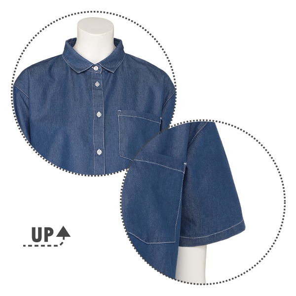 デニムシャツワンピース | マタニティ・産後