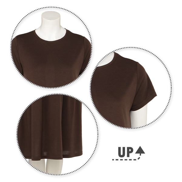 授乳口付きティアード半袖ワンピース | マタニティ・産後