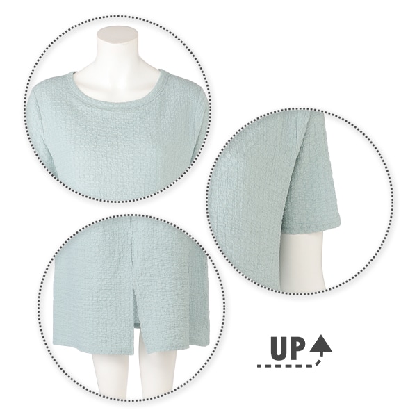 授乳口付きシャーリングワンピース | マタニティ・産後