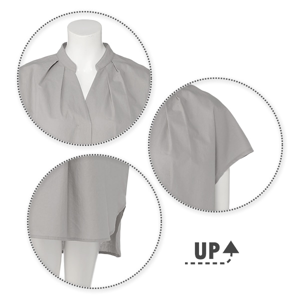 綿100％半開シャツワンピース | マタニティ・産後