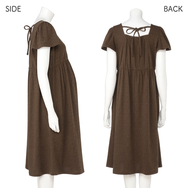 バックリボンワンピース | マタニティ・産後