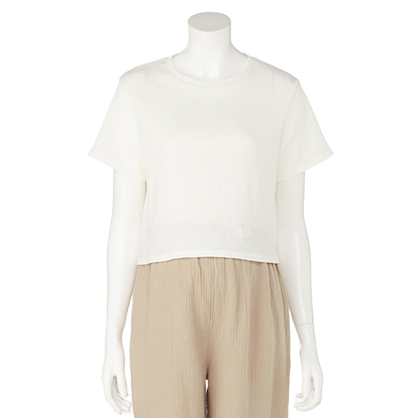 シャーリング半袖Tシャツ付きキャミワンピース | マタニティ・産後