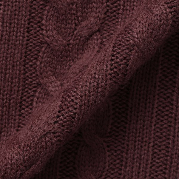 ケーブルニット長袖ワンピース | マタニティ・産後