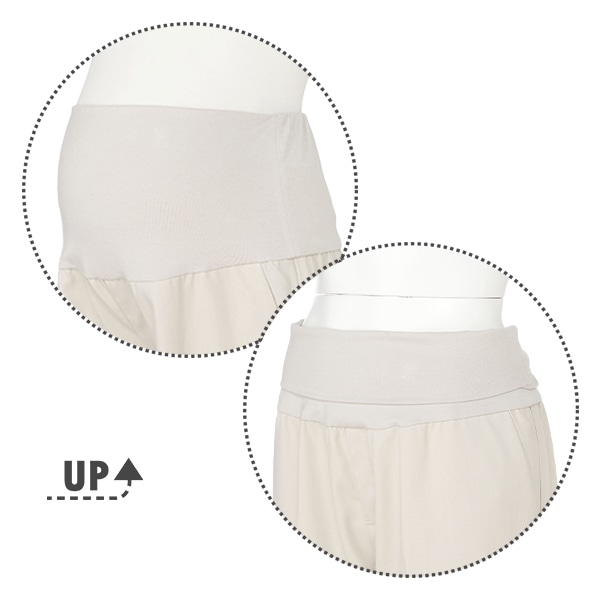 おなかゴムなしテーパードパンツ | マタニティ・産後