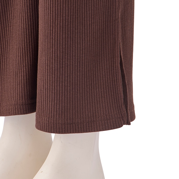 おなかゴムなしラクチンリブパンツ | マタニティ・産後