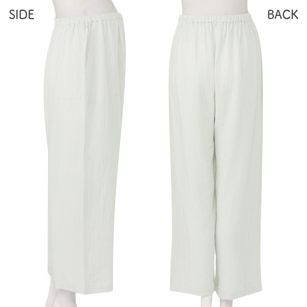 綿100%モスリンガーゼ2WAYルームパンツ | マタニティ・産後