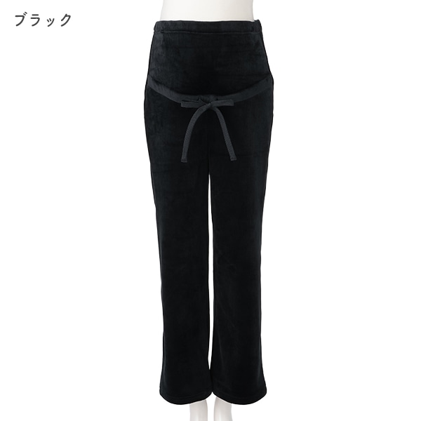 裏ベロアコールテンワイドパンツ | マタニティ・産後