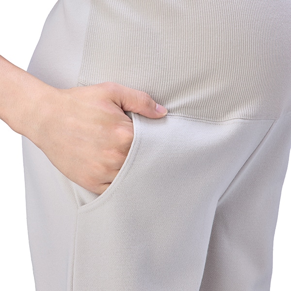 裏起毛ダブルフェイスワイドパンツ | マタニティ・産後