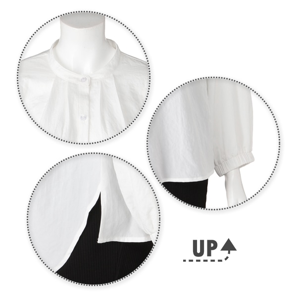 オーバーサイズブラウス