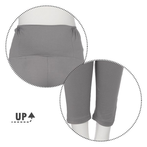 おなからくらくやわらか10分丈レギンス | マタニティ・産後