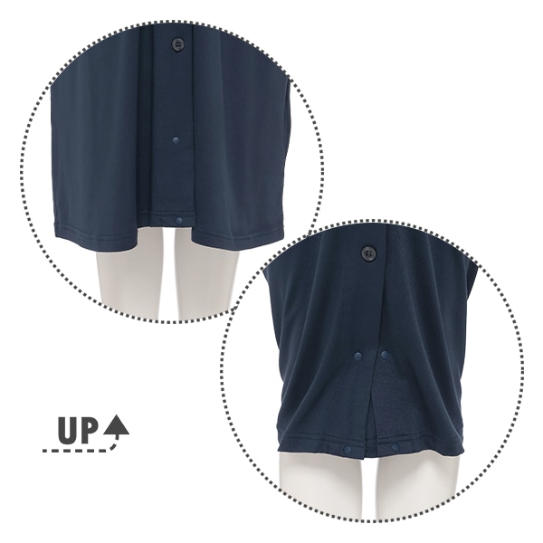 授乳口付きやわらかストレッチ2WAYワンピース型長袖パジャマ | マタニティ・産後