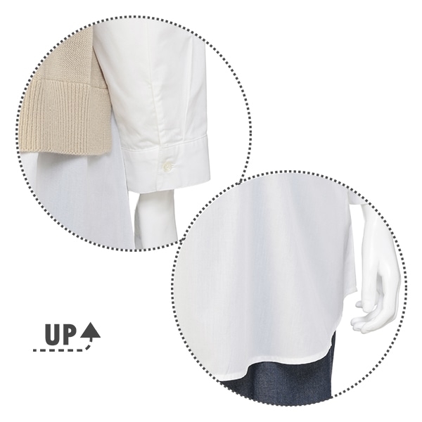 授乳口付きニットベスト付きドッキングチュニック | マタニティ・産後