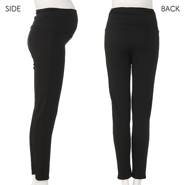 裏シャギーらくらく10分丈パンツ | マタニティ・産後