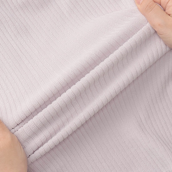 ストレッチパイルリブ2WAYワンピース型長袖パジャマ | マタニティ・産後