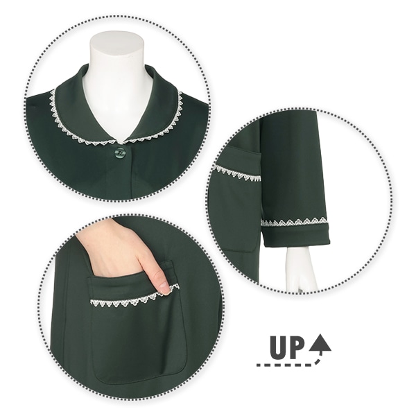 授乳口付きやわらかストレッチ2WAYワンピース型長袖パジャマ | マタニティ・産後