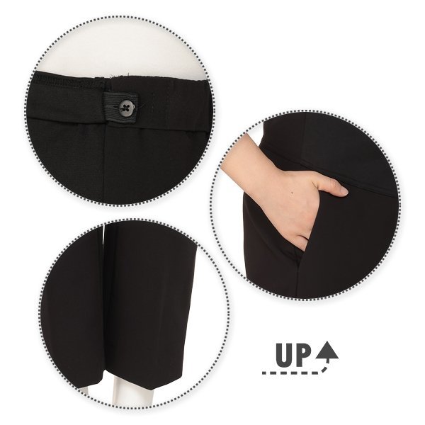 コンパクトツイル美脚テーパードパンツ | マタニティ・産後