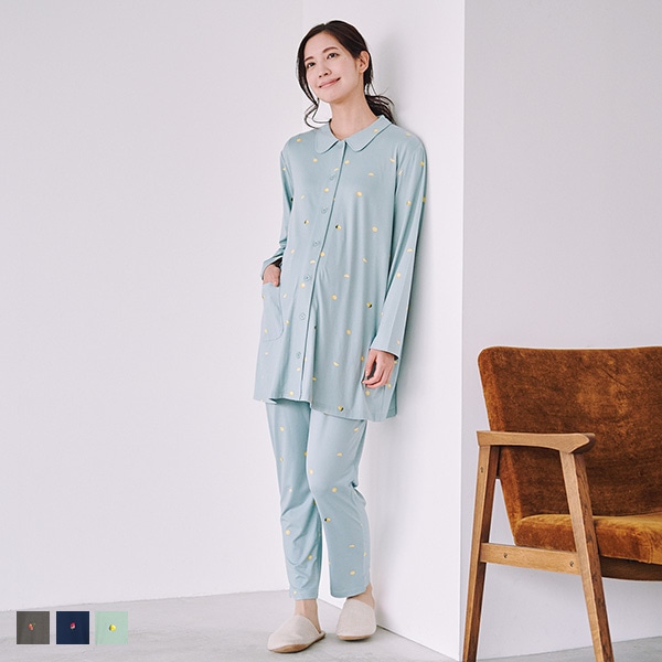 やわらかストレッチ総柄長袖パジャマ ベビー服・子供服・マタニティ通販 西松屋オンラインストア