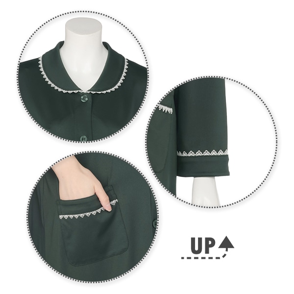 授乳口付きやわらかストレッチおなかゴムなし長袖パジャマ | マタニティ・産後