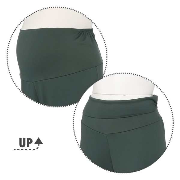 授乳口付きやわらかストレッチおなかゴムなし長袖パジャマ | マタニティ・産後