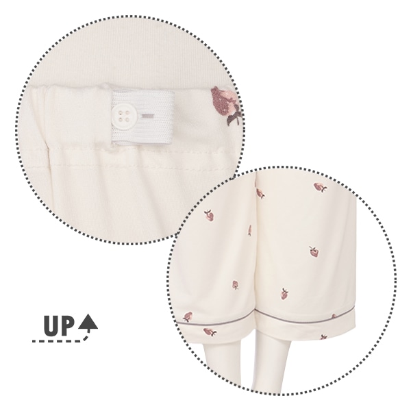 やわらかストレッチ長袖パジャマ | マタニティ・産後