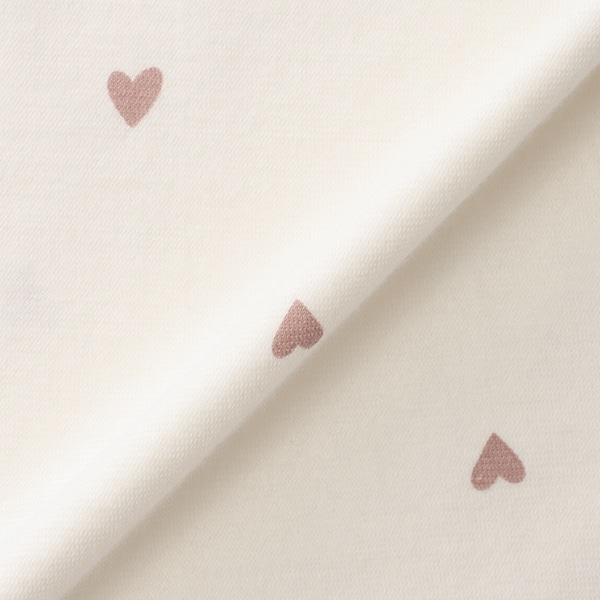 綿100%天竺ハート柄半袖パジャマ | マタニティ・産後