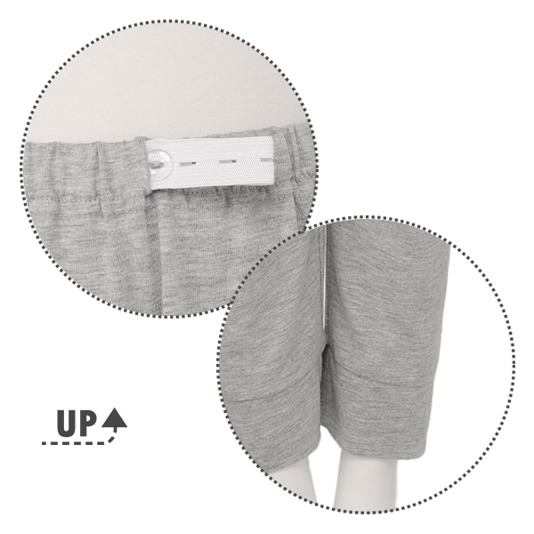 綿混やわらかワッフル紐付き半袖パジャマ | マタニティ・産後