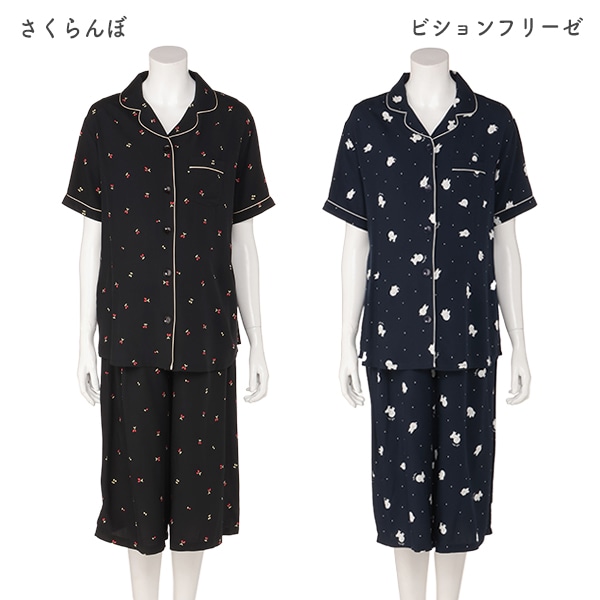 レーヨン7分丈ボトム半袖パジャマ | マタニティ・産後