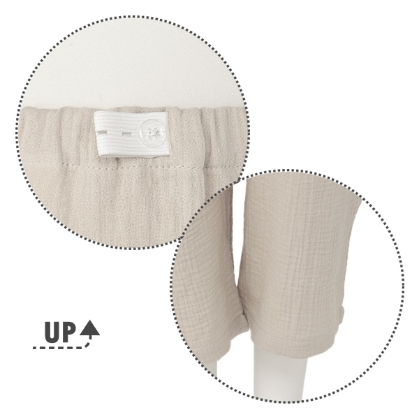 綿100％モスリンガーゼ半袖パジャマ | マタニティ・産後