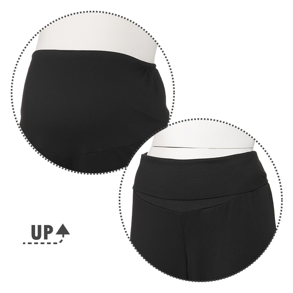 授乳口付きやわらかストレッチおなかゴムなし半袖パジャマ | マタニティ・産後