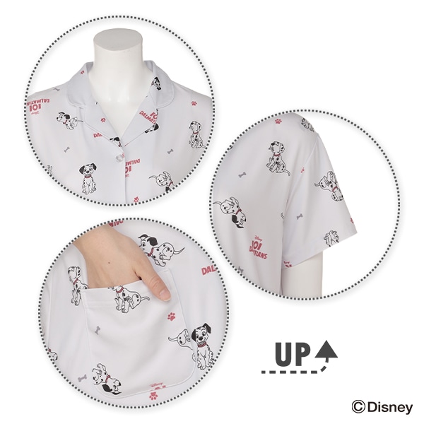 ストレッチ天竺半袖パジャマ（101匹わんちゃん） | マタニティ・産後