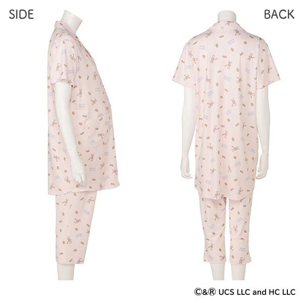 ストレッチ天竺半袖パジャマ（おさるのジョージ）