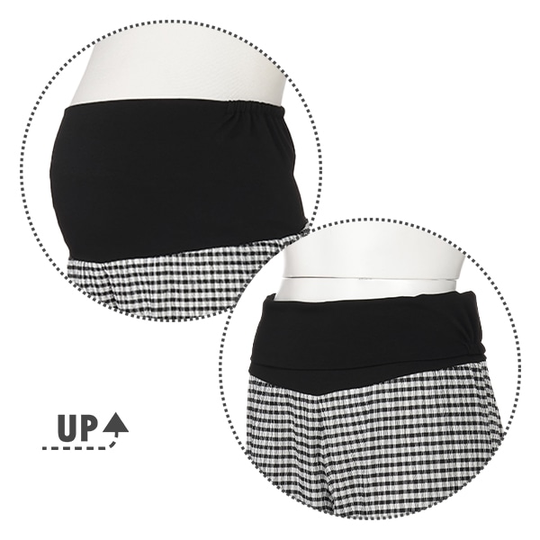 楊柳風ストレッチおなかゴムなし半袖メロウパジャマ | マタニティ・産後