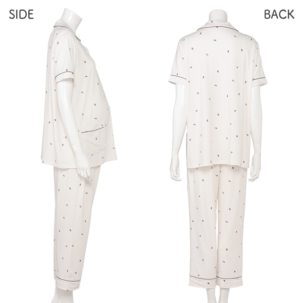 おなかゴムなしやわらかストレッチ半袖パジャマ | マタニティ・産後