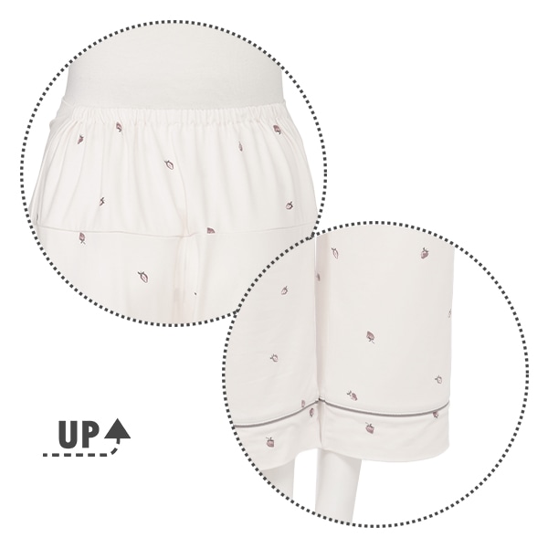 おなかゴムなしやわらかストレッチ半袖パジャマ | マタニティ・産後