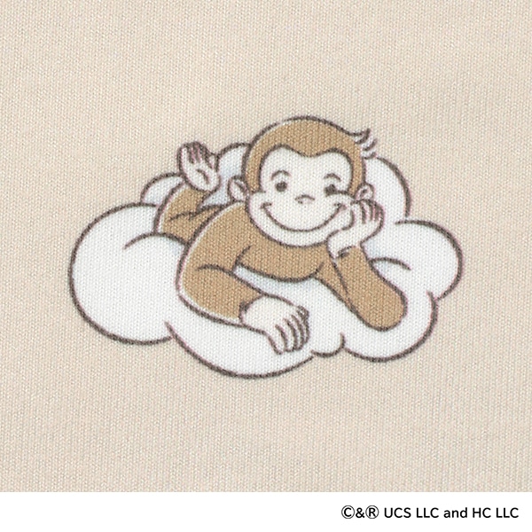 ストレッチ天竺長袖パジャマ（おさるのジョージ） | マタニティ・産後