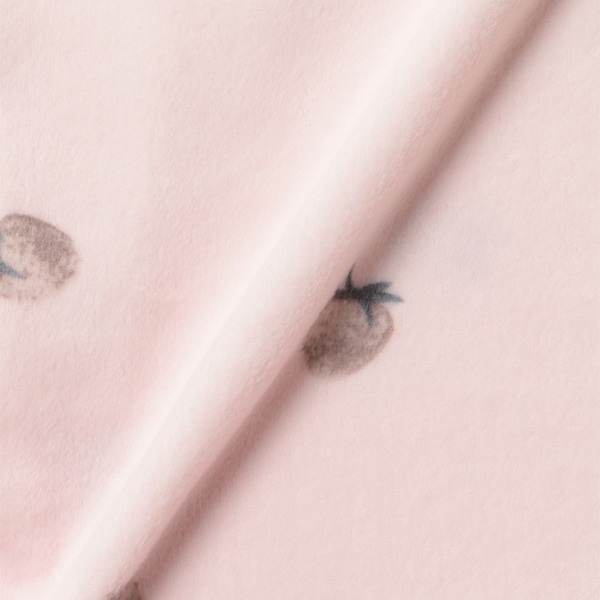 ふわぽかストレッチいちご柄長袖パジャマ  | マタニティ・産後