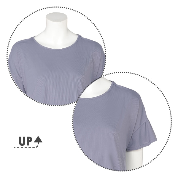 犬印本舗）ストレッチリブ授乳対応半袖ワンピース | マタニティ・産後