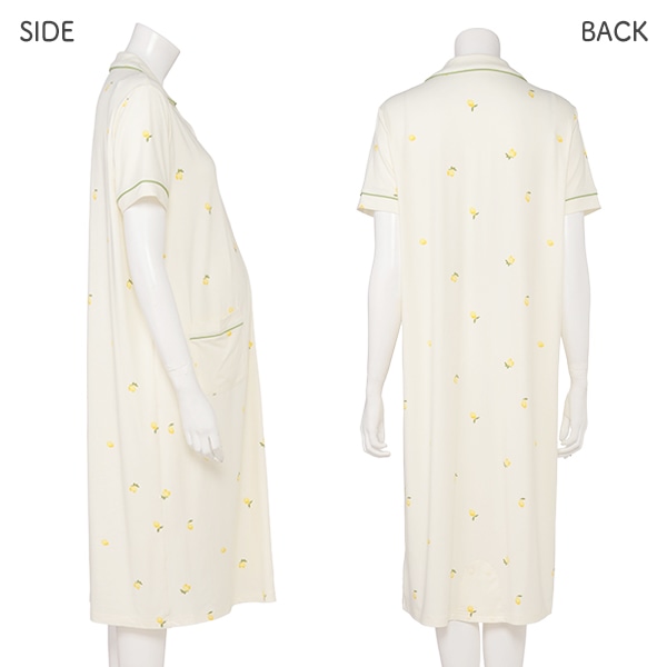 やわらかストレッチ2WAYワンピース型半袖パジャマ | マタニティ・産後