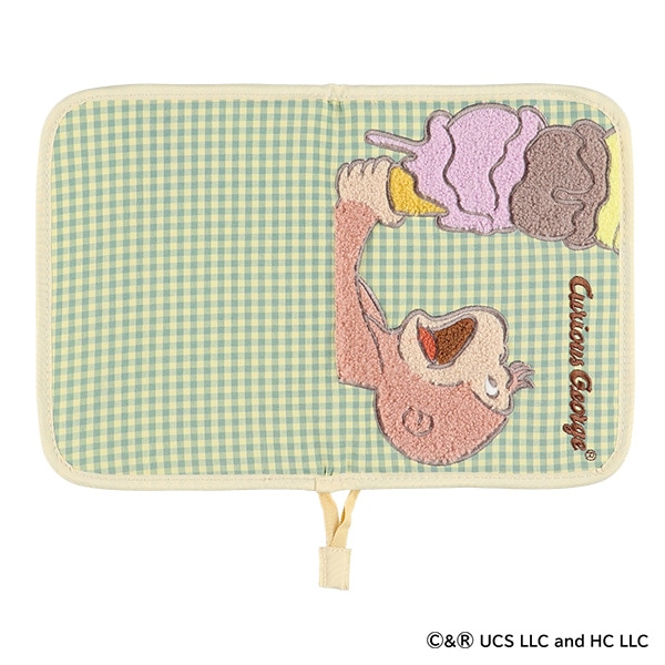 母子手帳ケース（おさるのジョージ）