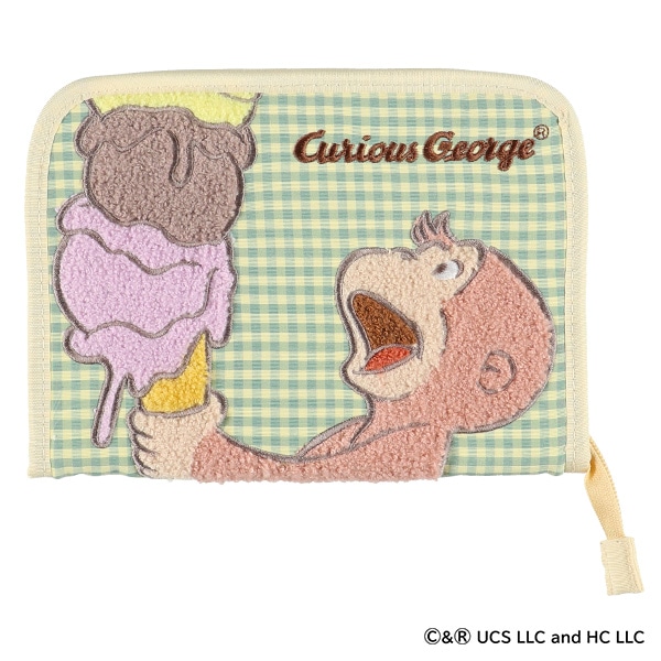 母子手帳ケース（おさるのジョージ）