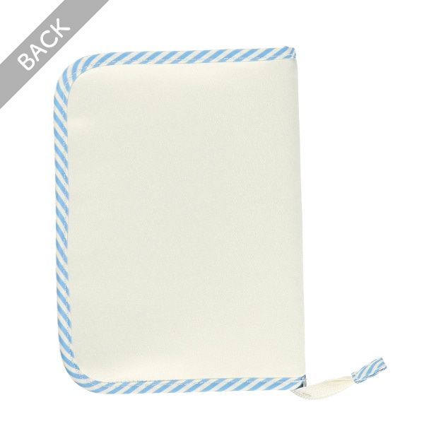 母子手帳ケース（サテン・くまと月）