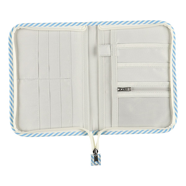 母子手帳ケース（サテン・くまと月）