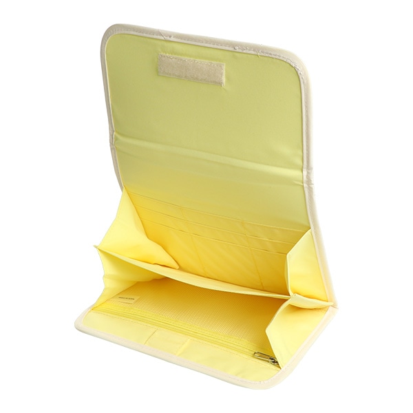 母子手帳ケース（サテン・くま総柄）