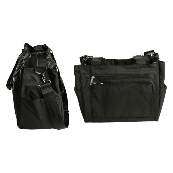 撥水12ポケット2WAYボストンバッグ（チャーム付き） | 西松屋