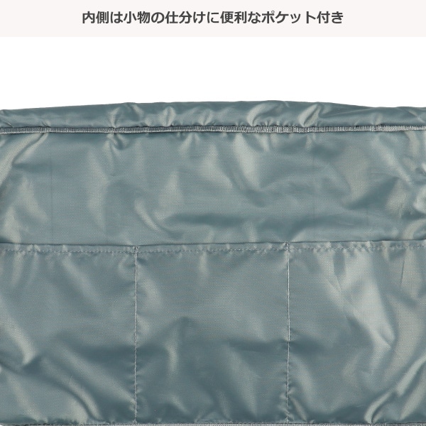 ママコーデ軽量万能ボストン（ブラック）