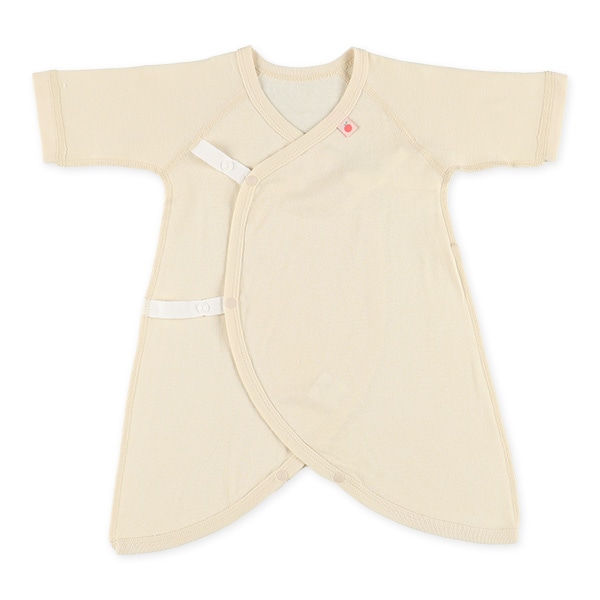 3枚組フライスボタン式コンビ肌着（くま）