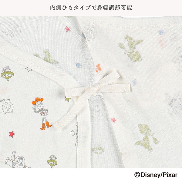 2枚組フライスコンビ肌着（トイ・ストーリー）