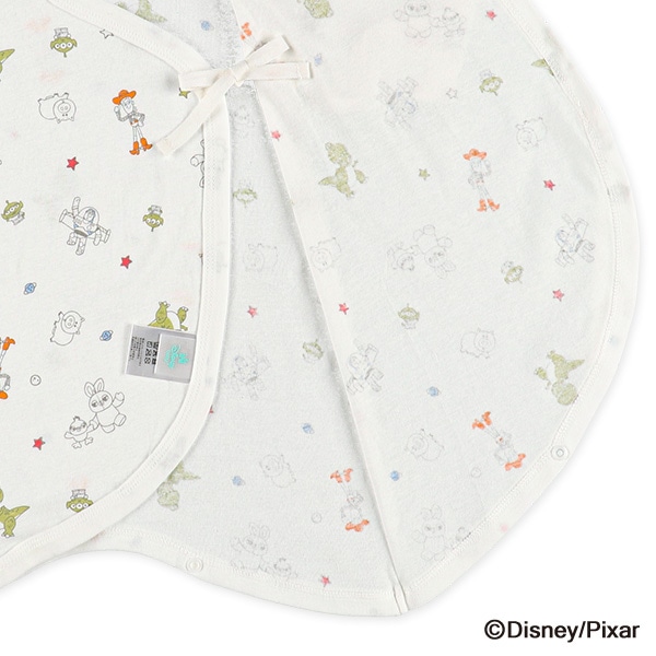 2枚組フライスコンビ肌着（トイ・ストーリー）