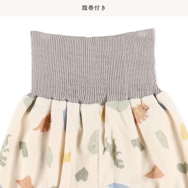 パイル腹巻付きブルマ（恐竜）